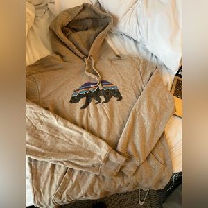 Patagonia hoodie.